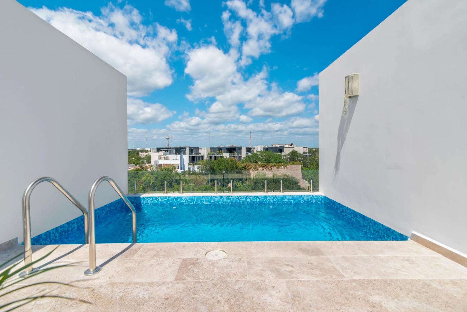 Serenity In The Sky - Studio With Rooftop And Plunge Pool Apartamento Tulum Exterior foto